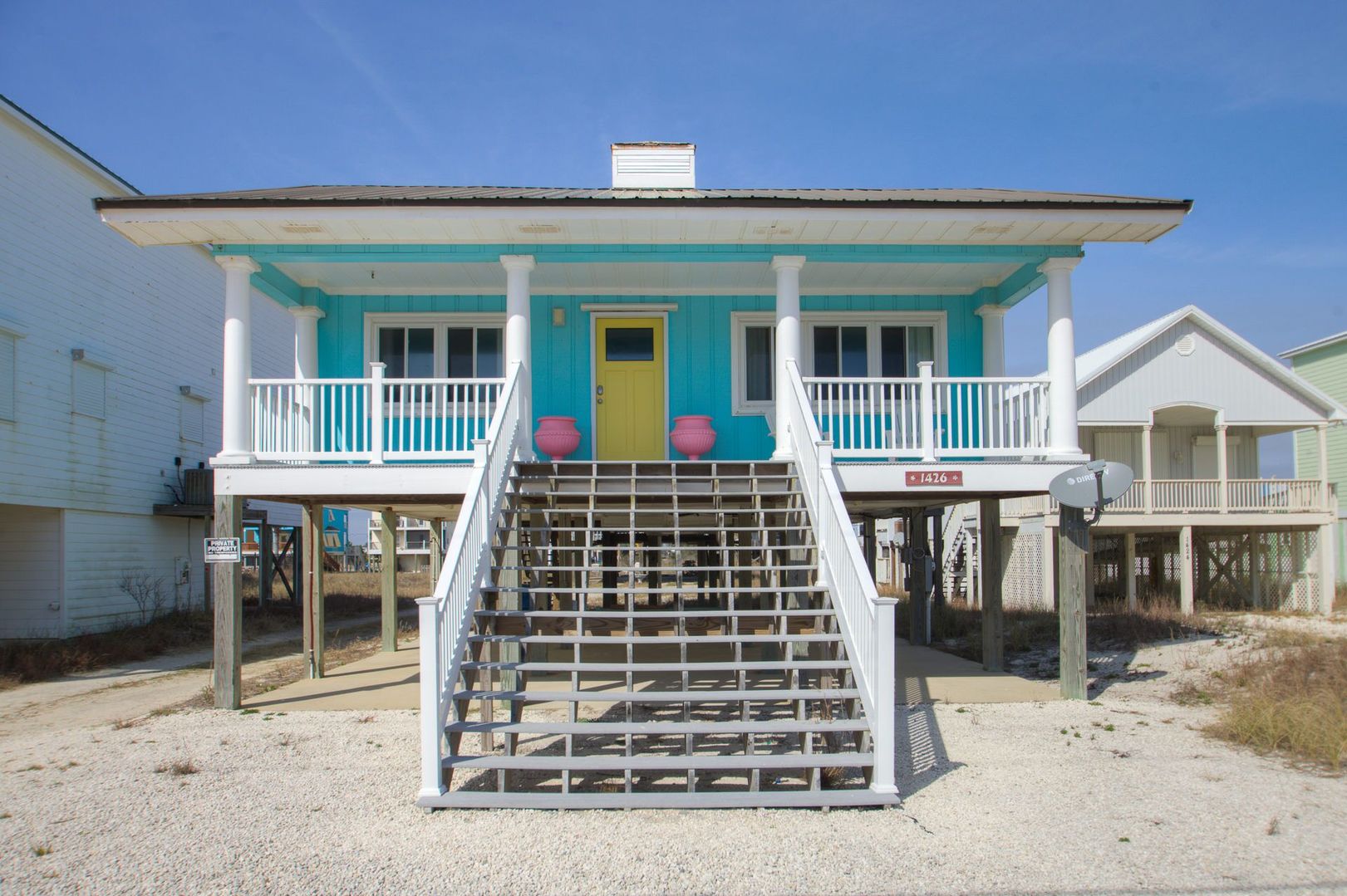 Gulf shores beach house rentals oceanfront with private pool