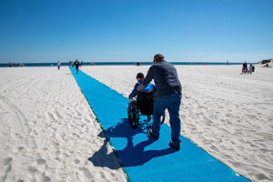 Gulf Shores Wheelchair Mat
