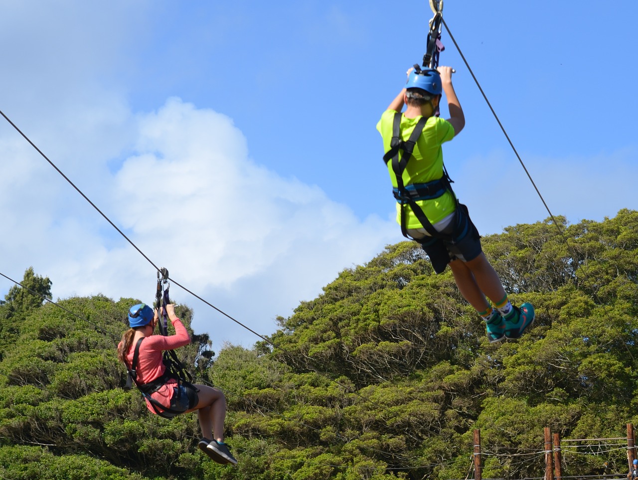 The Hummingbird Zipline Course The Ultimate Gulf Shores Sipline Harris